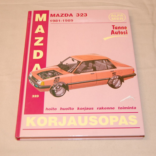 Korjausopas Mazda 323 1981-1989